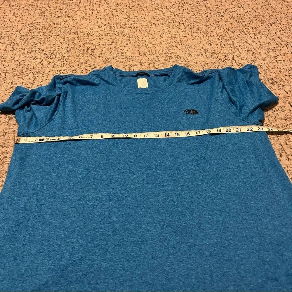 The North Face Blue Quick Dry Running Short Sleeve T-Shirt Size XL